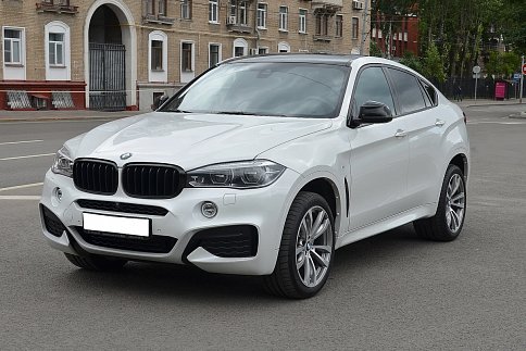 Аренда BMW X6 (F16) на свадьбу