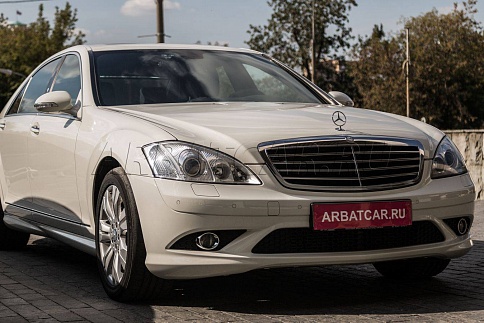 Аренда Mercedes Benz S-class (w221) LONG на свадьбу