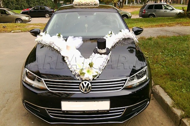 Аренда Volkswagen Passat на свадьбу – фото 8