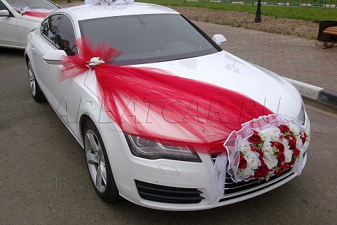 Аренда Audi A7 на свадьбу