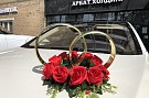Аренда Комплект красные розы на свадьбу