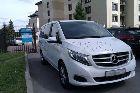 Аренда Микроавтобус Mercedes Benz V-class на свадьбу