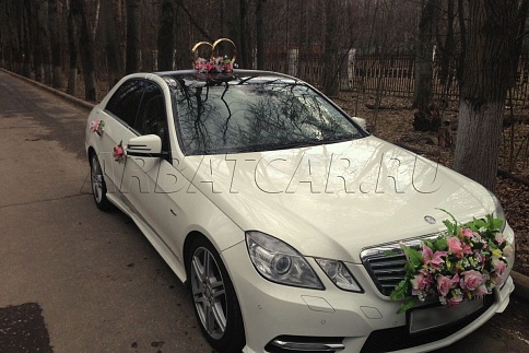 Аренда Аренда Mercedes Benz E-class (w212) дорестайлинг на свадьбу