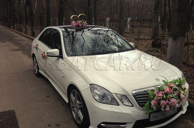 Аренда Mercedes E-class (w212) дорестайлинг на свадьбу
