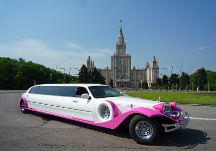 Аренда Excalibur Phantom Бело-розовый на свадьбу