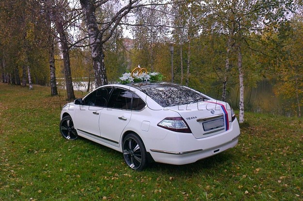 Аренда Nissan Teana на свадьбу – фото 3