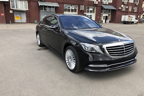 Аренда MERCEDES Benz S-CLASS (W222) LONG рестайлинг на свадьбу