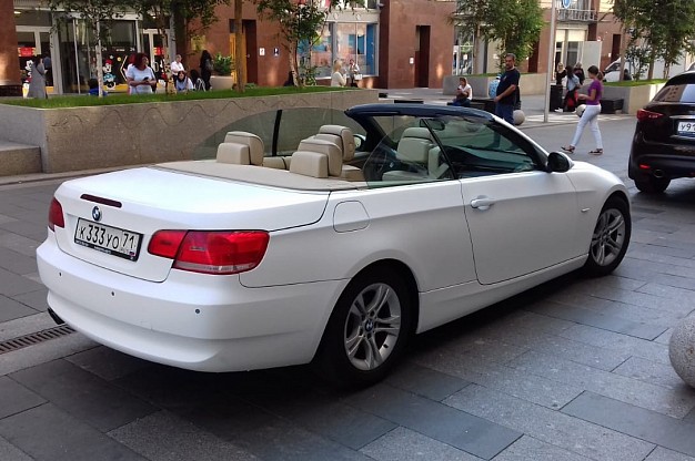 Аренда BMW 3 cabrio на свадьбу – фото 3
