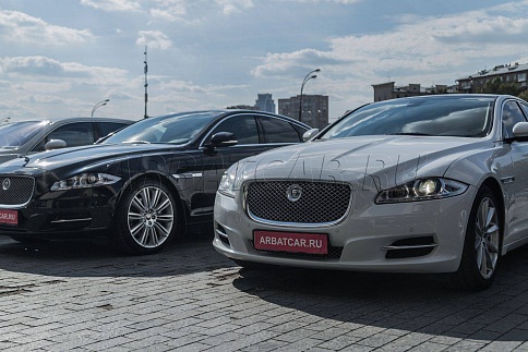 Аренда Кортеж VIP из машин Jaguar на свадьбу