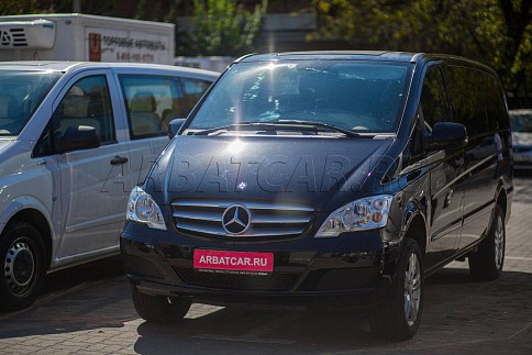 Аренда Аренда Минивэн Mercedes Benz Vito черный на свадьбу