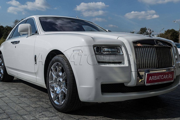 Аренда Rolls-Royce Ghost на свадьбу – фото 1