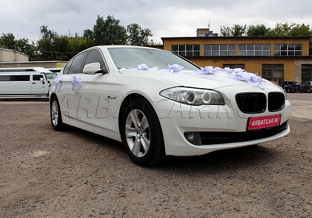 Аренда BMW 5 серии на свадьбу