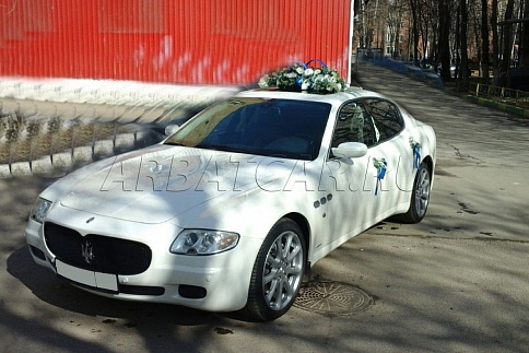 Аренда Maserati QUATTROPORTE на свадьбу