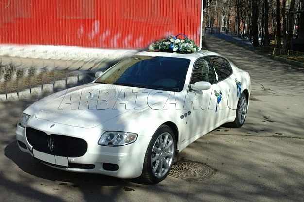 Аренда Maserati QUATTROPORTE на свадьбу – фото 1