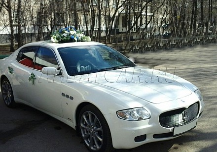 Аренда Maserati QUATTROPORTE на свадьбу