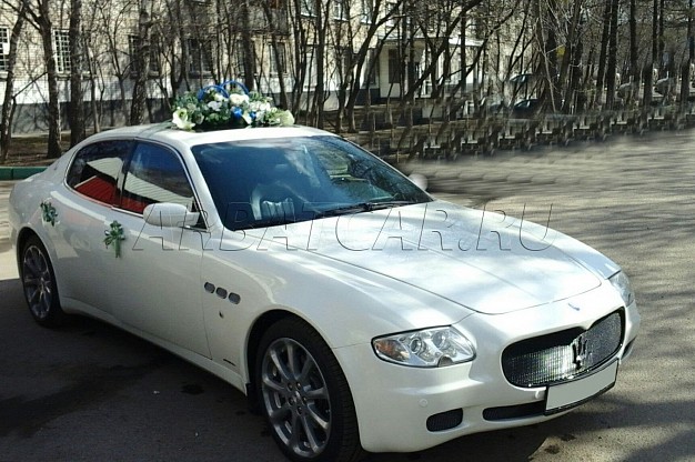 Аренда Maserati QUATTROPORTE на свадьбу – фото 2