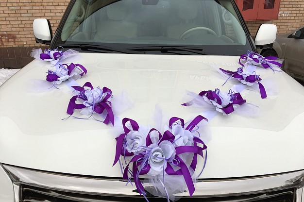 Аренда Фиолетовое украшение на свадьбу – фото 6