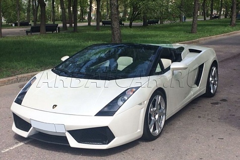 Аренда Кабриолет Lamborghini Gallardo на свадьбу